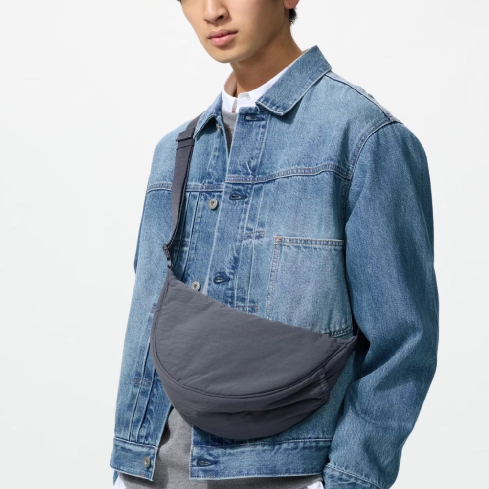 Uniqlo | Bag | Round Mini Shoulder Bag | Dark Gray - Picture 12 of 14